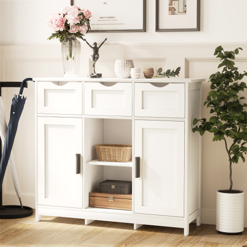 White Storage Cabinets