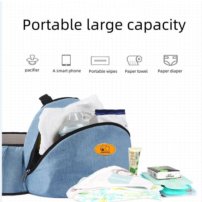 Baby waist stool with adjustable belt